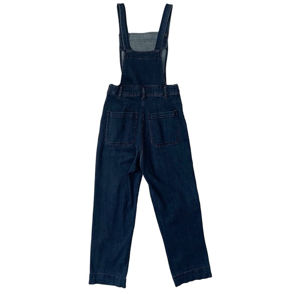 Universal Thread Button Strap Denim Overalls Raw … - image 4